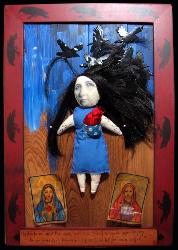 The Rescue of Anne, mixed media by Molly Nuzzo