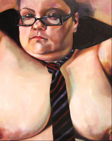  Molly Marie Nuzzo Study of Cristy III oil on board